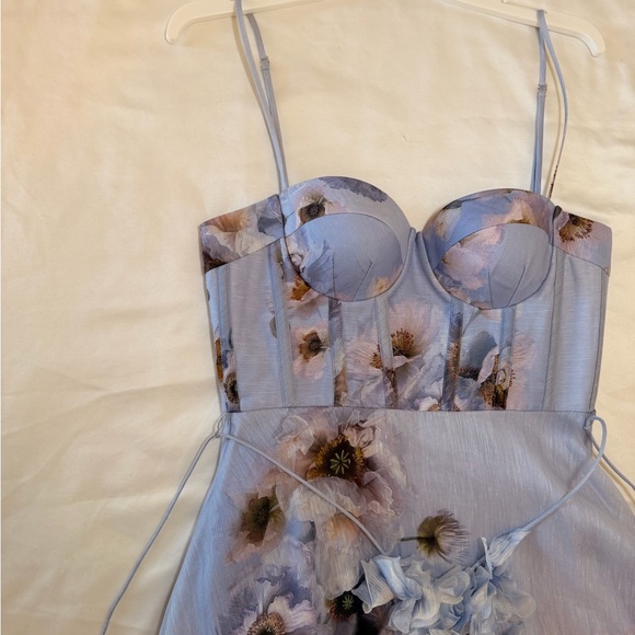 Zimmermann Lilac Floral Kids Dress - Picture 3 of 6